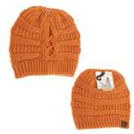 Criss-Cross Knit Beanie