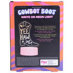 Light Up Acrylic Sign – Cowboy Boot