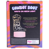 Light Up Acrylic Sign – Cowboy Boot