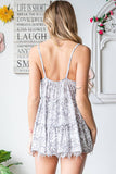 Animal Print Spaghetti Strip Top