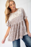 Ice Ice Velvet Top