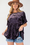 Ice Ice Velvet Top