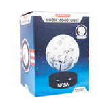 NASA Inspired Moon Mood Light - With Moveable Rocket