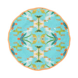 English Garden Turquoise Melamine