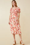 Floral Smocked Dress