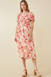 Floral Smocked Dress