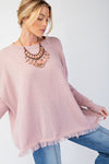 Frayed & Fabulous Sweater