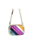 Stripe Crossbody Bag