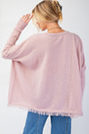 Frayed & Fabulous Sweater