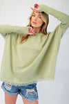 Frayed & Fabulous Sweater