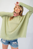 Frayed & Fabulous Sweater