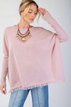 Frayed & Fabulous Sweater