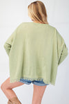 Frayed & Fabulous Sweater