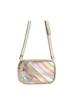 Stripe Crossbody Bag