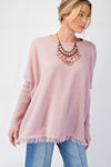 Frayed & Fabulous Sweater