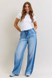 Wilhemina Elastic High Waisted Jeans