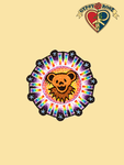 Gypsy Rose - Grateful Dead Dancing Bear Face Rainbow Burst Asst Col Patch