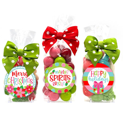 Christmas/Holiday Candy Regular Treat Bags Asst #7