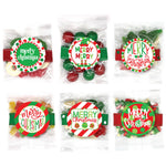 Christmas/ Holiday Candy Small Treat Bag Asst A