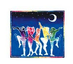 Gypsy Rose - Dancing in Night Window Sticker