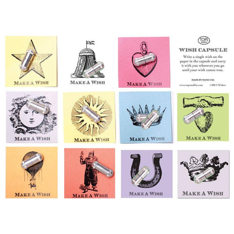 Wish Capsules Vintage Letterpress Asst