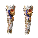 Liv Rocks - Large White Sage + Flower Smudge Sticks