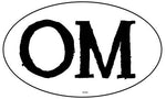 Gypsy Rose - Om Oval Bumper Sticker